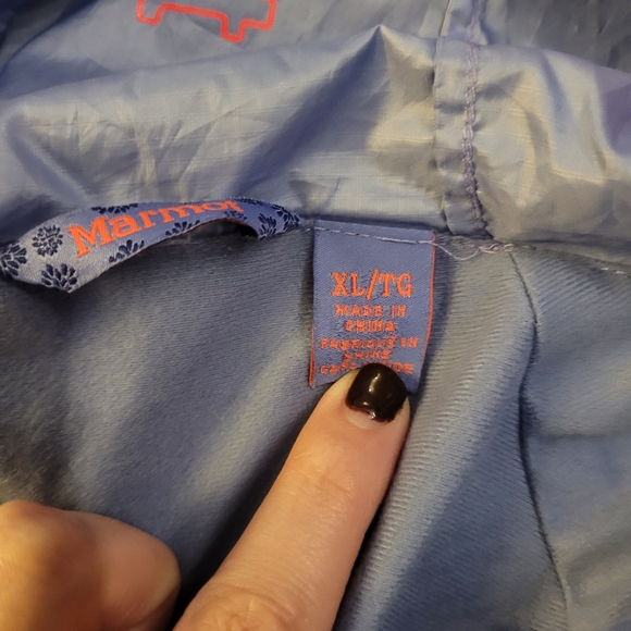Marmot Girls XL Light purple jacket - Picture 3 of 6